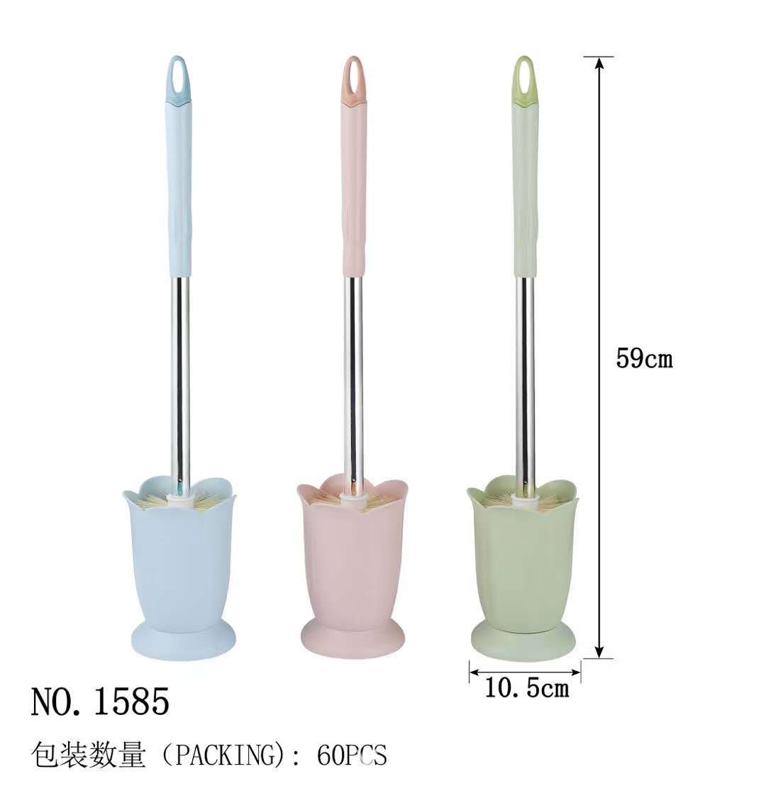 مرحاض نظيفة من البلاستيك مع طلاء الوردي Specification image
