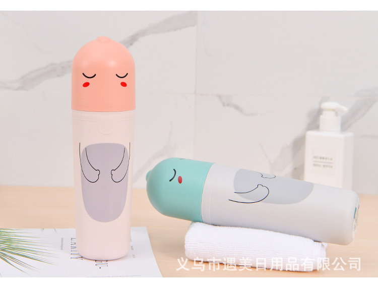 Creative little monster brush toothpaste box fashion outdoor toiletry dental kit box Travel portable travel toothbrush box