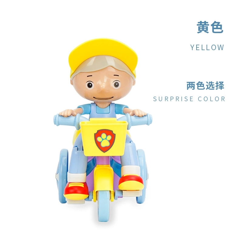 New children's stunt tricycle, music and lighting, electric cartoon, boy, universal dump truck toys are selling well in wholesale Item Picture