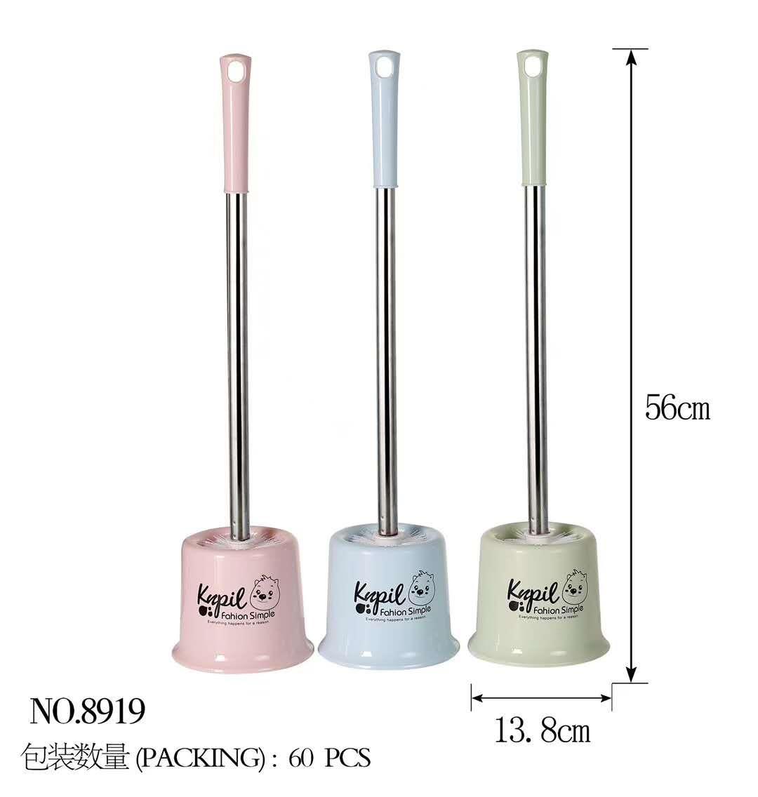 Cleaning ball toilet brush pink agent to join