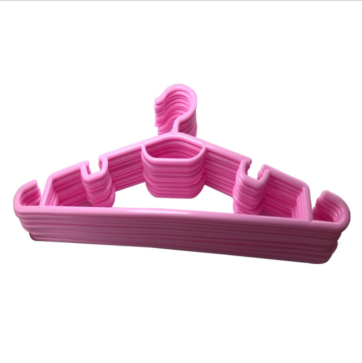 Modern and simple plastic daily necessities pink clothes hanger agency and franchise Application Scenario