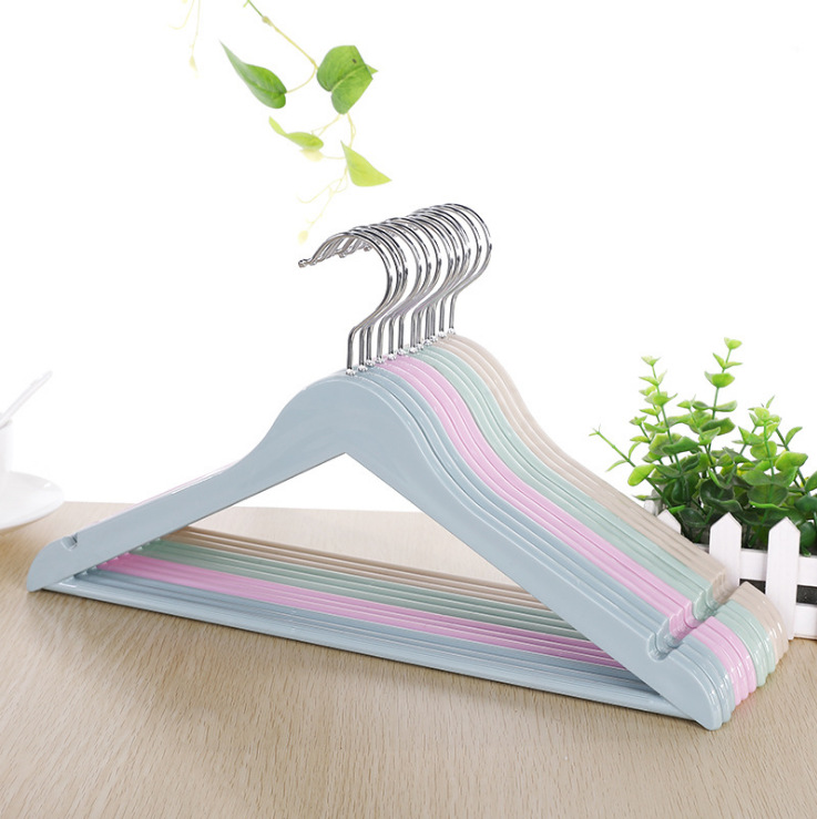 Modern simple plastic daily merchandise gray hangers origin goods