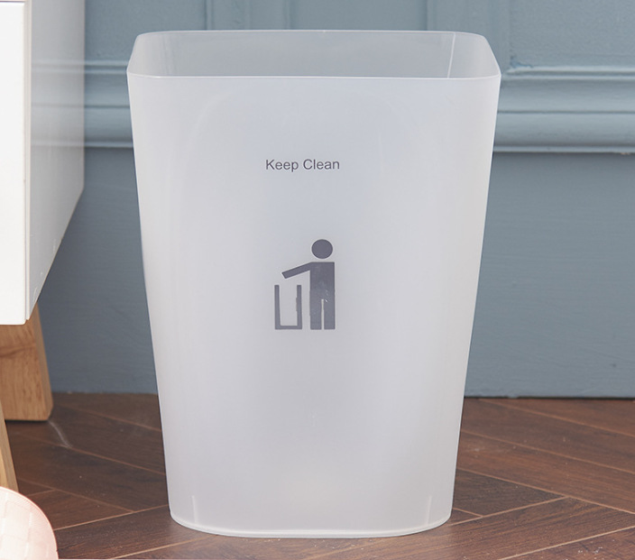 Cubo de basura hogar creativo recipiente sanitario sin tapa dormitorio nórdico sala de estar cocina oficina hotel baño
