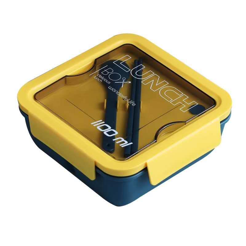 High-quality plastic lunch boxes, sealed and odor-free tableware for going to work or school Item Picture