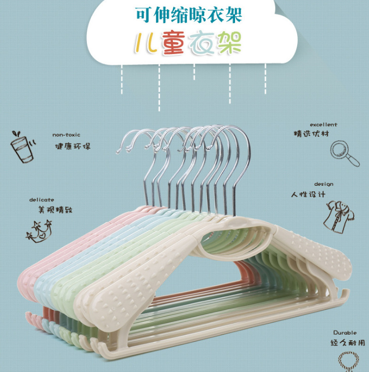 Wholesale of Nordic-style plastic daily necessities hangers from manufacturers