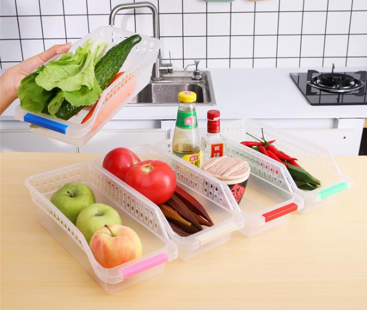 Daily necessities Japanese-style solid-color food storage boxes for organizing restaurants, transparent color factory wholesale