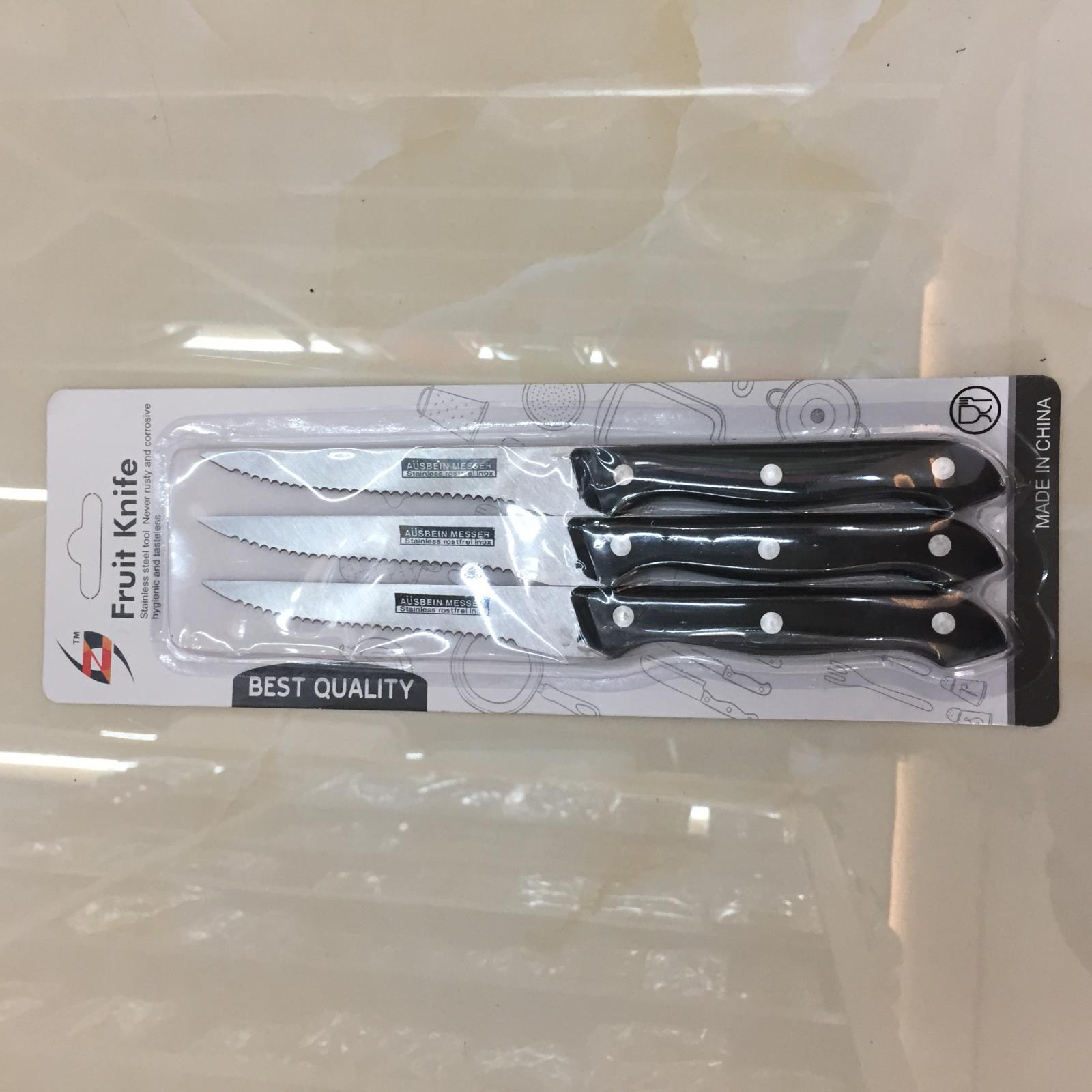 Especial para el comercio exterior frutas cuchillos acero inoxidable 1.2mm engrosamiento de carne cuchillos de cocina para el hogar cuchillos de pelar