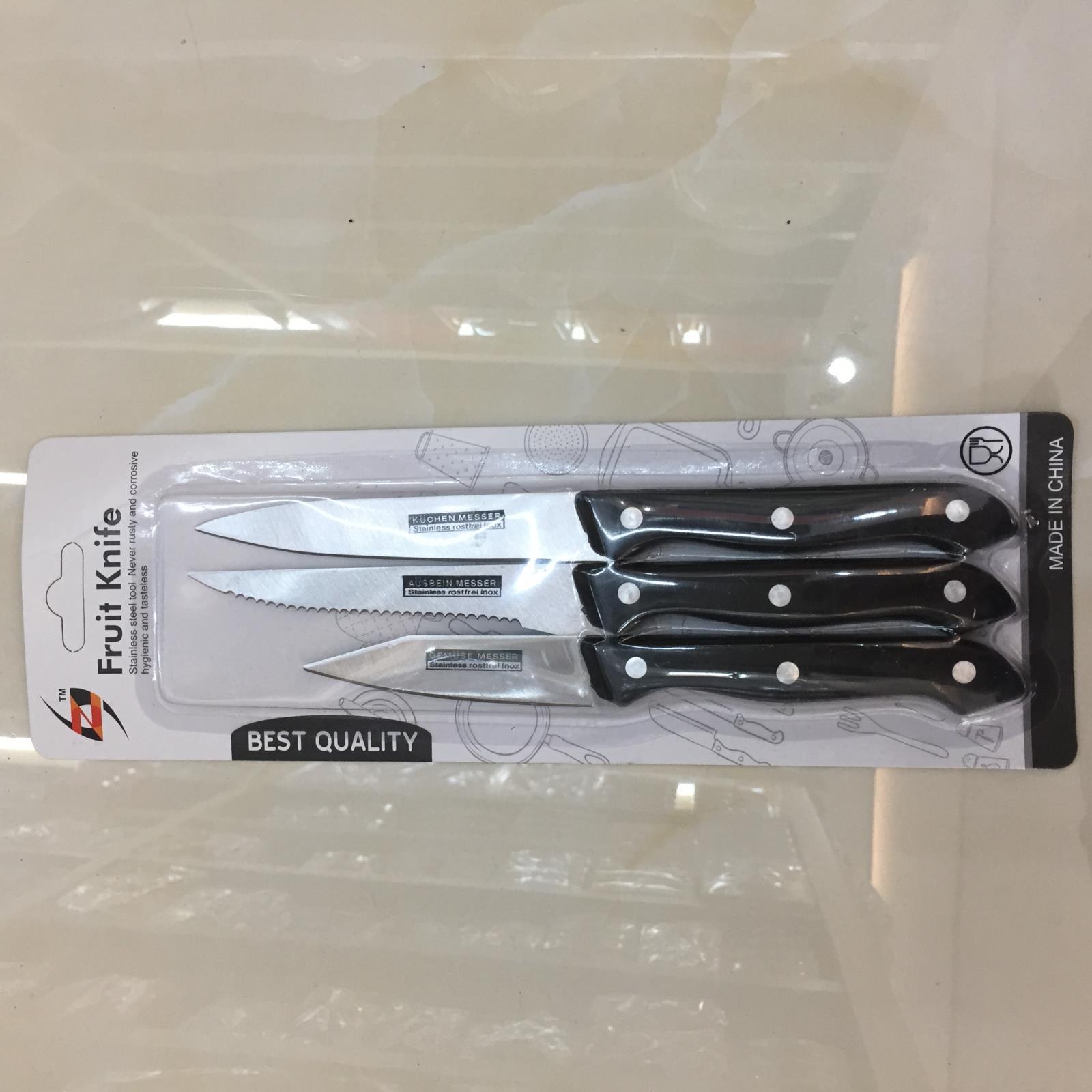 Nuevo estilo chino acero inoxidable cuchillo de frutas de hierro para uso diario departamento de acero inoxidable cuchillo de cocina fabricante al por mayor
