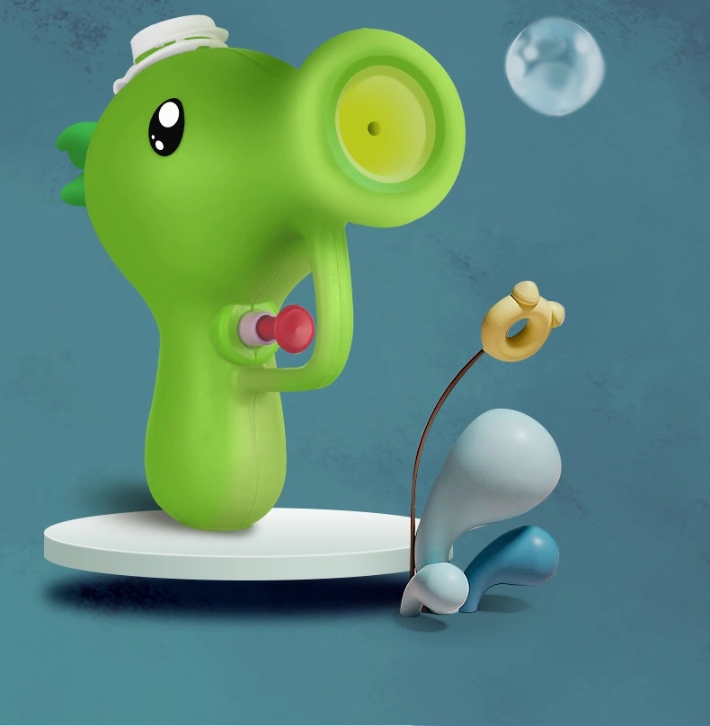 Children play in the water bathtub, small toys, cartoon and cute pea water guns, swim and play in the water, on the beach, babies take a bath details Picture