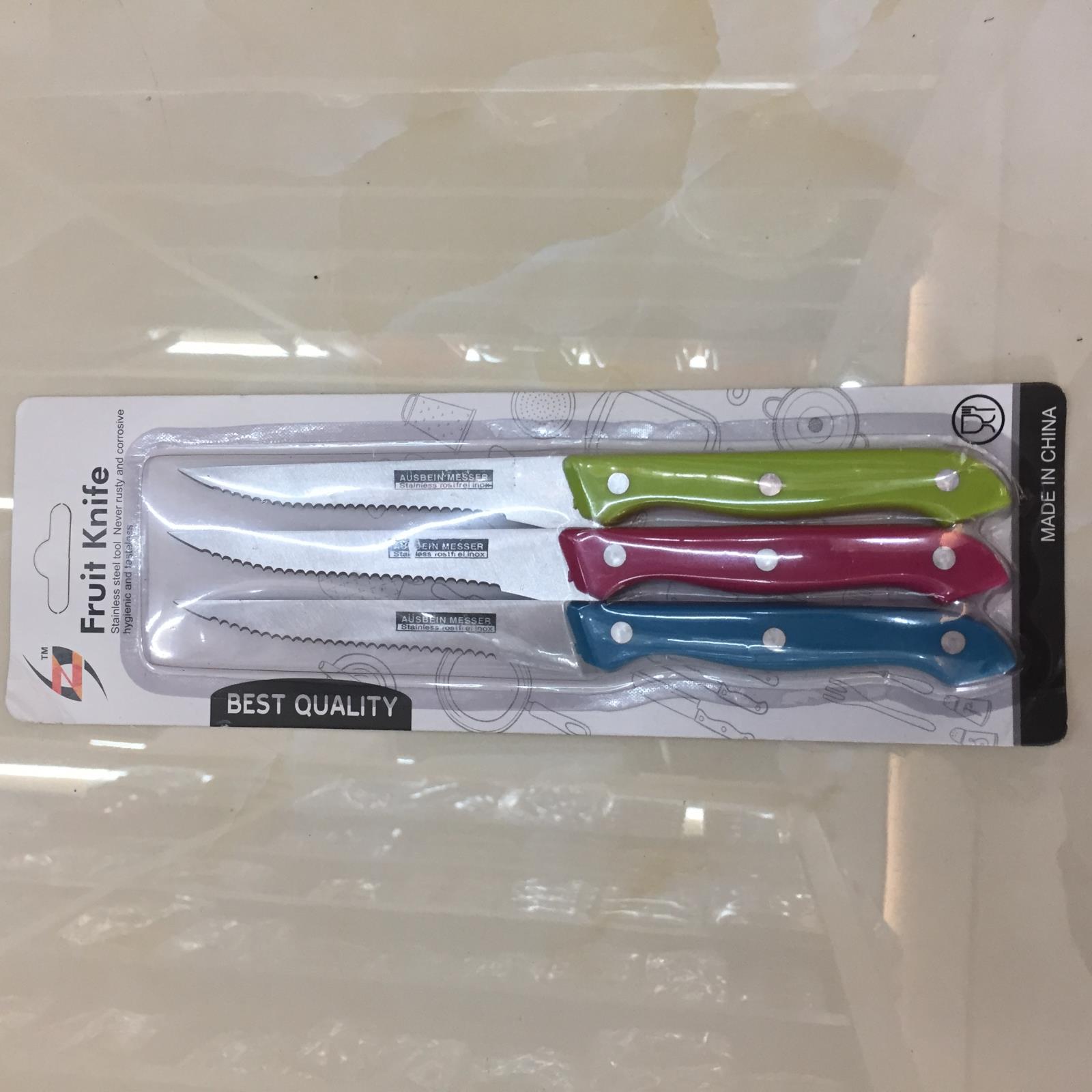 Nuevo estilo chino acero inoxidable cuchillo de frutas de hierro para uso diario departamento de acero inoxidable cuchillo de cocina fabricante al por mayor