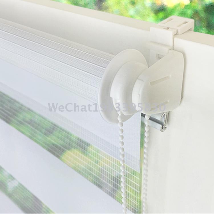 Rolling curtain free punching lifting bead type rolling curtain living room bathroom balcony night curtain curtain door curtain custom manufacturers Specification drawing