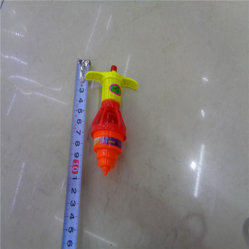 Children's plastic toys, glowing rotating gyroscopes, gifts, shining small gyroscopes, street stall supply, factory direct sales Specification image