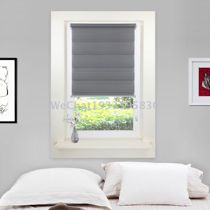 Rolling curtain free punching lifting bead type rolling curtain living room bathroom balcony night curtain curtain door curtain custom manufacturers details Picture