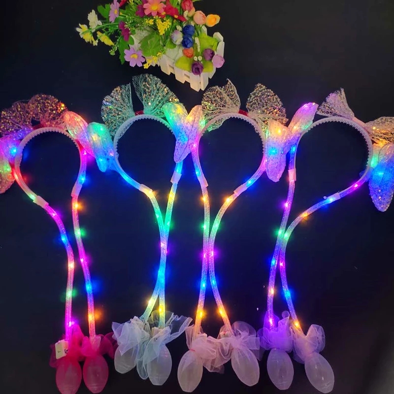 New Rabbit ear headband that moves when pinched. The same luminous headband as Rabbit Ear Tremors. New sequined ear h details Picture
