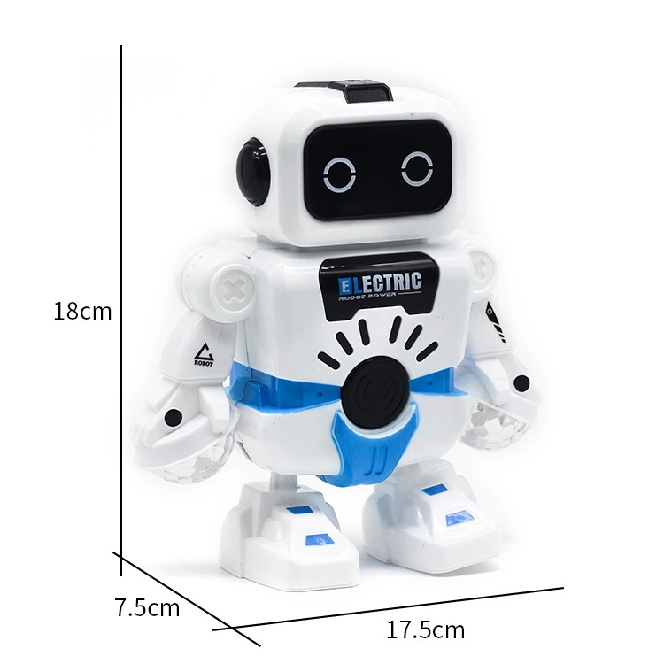 Street stall toy wholesale, electric dancing robot, electric children's toy, music flash dancing robot h Item Picture