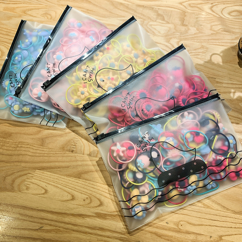 Korean girl hair accessories that don't damage hair, cute baby hair bands, fruit hair ties, and hair bands for little girls are selling well Application Scenario
