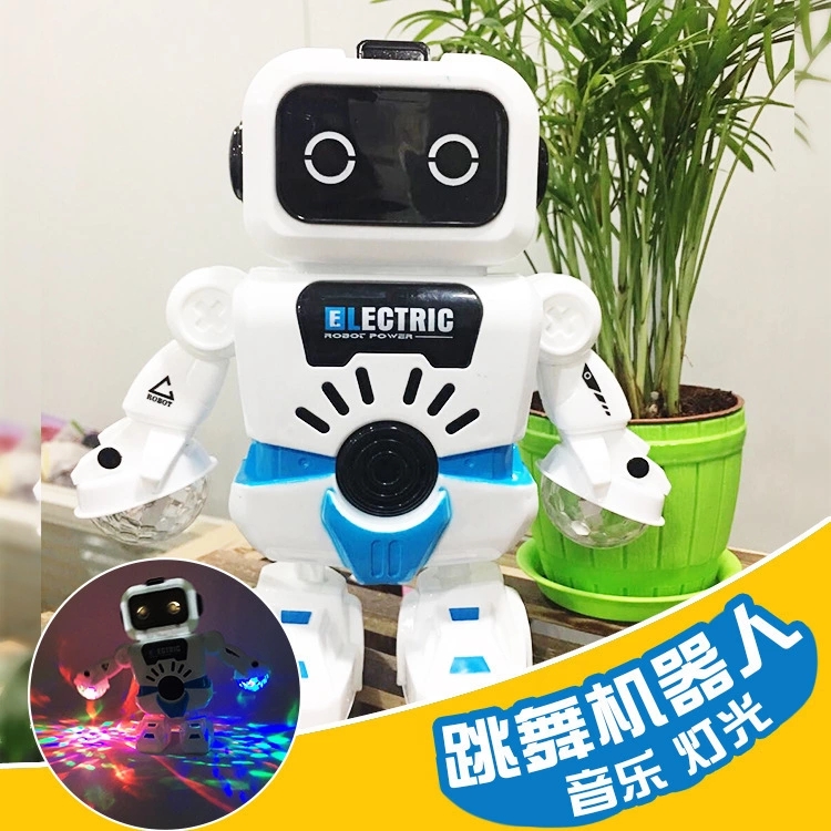 Street stall toy wholesale, electric dancing robot, electric children's toy, music flash dancing robot h Application Scenario