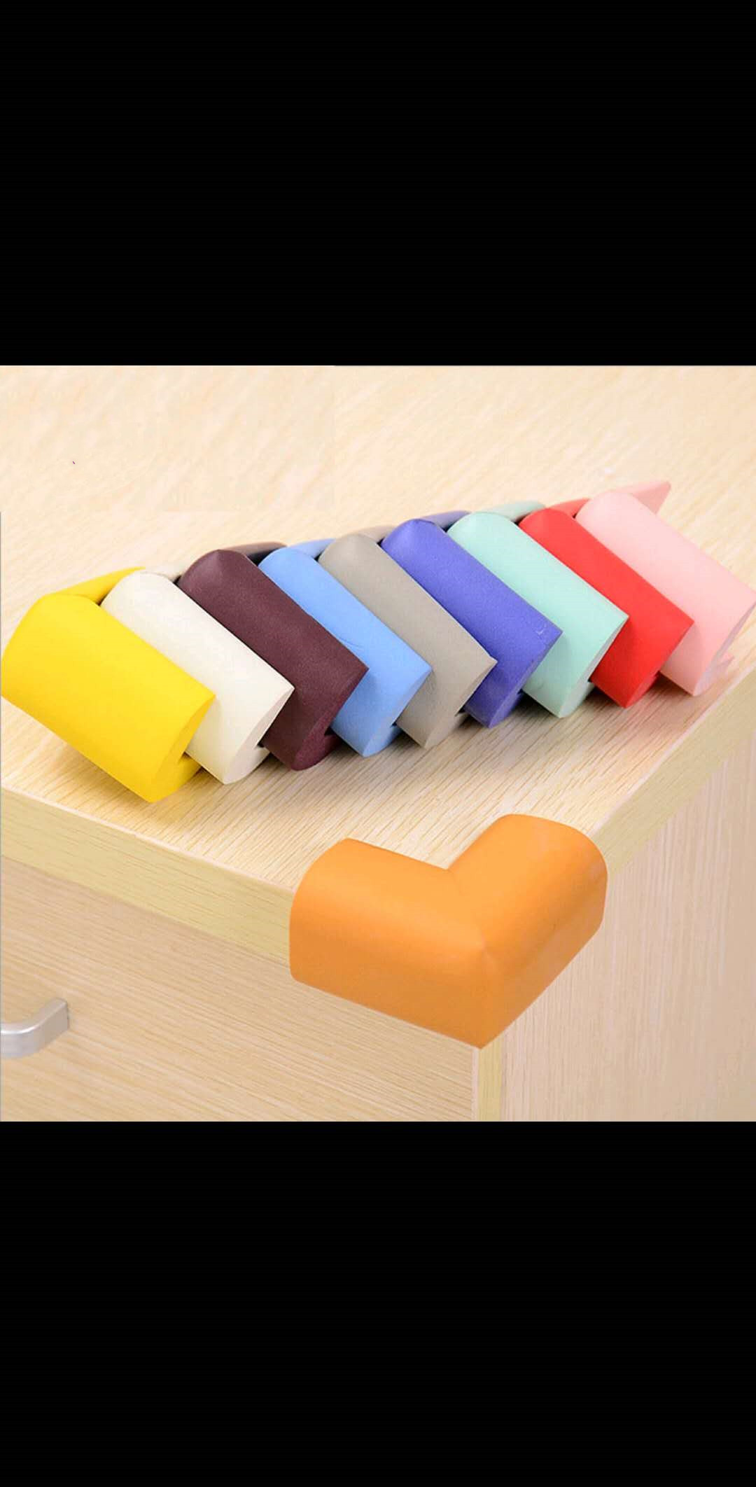 Sunshine Department Store Safety corner thickening baby glass table corner guard cover, baby table coffee table corner cover Item Picture