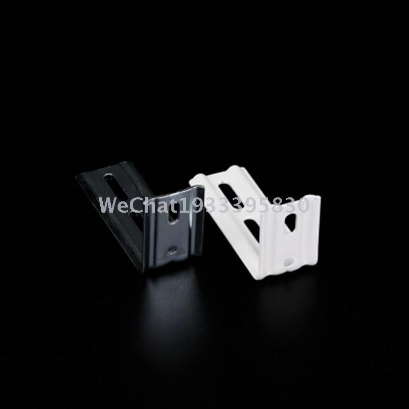Soft curtain curtain curtain installation Angle accessories 89 double-color Angle iron galvanized Angle iron accessories processing customization details Picture