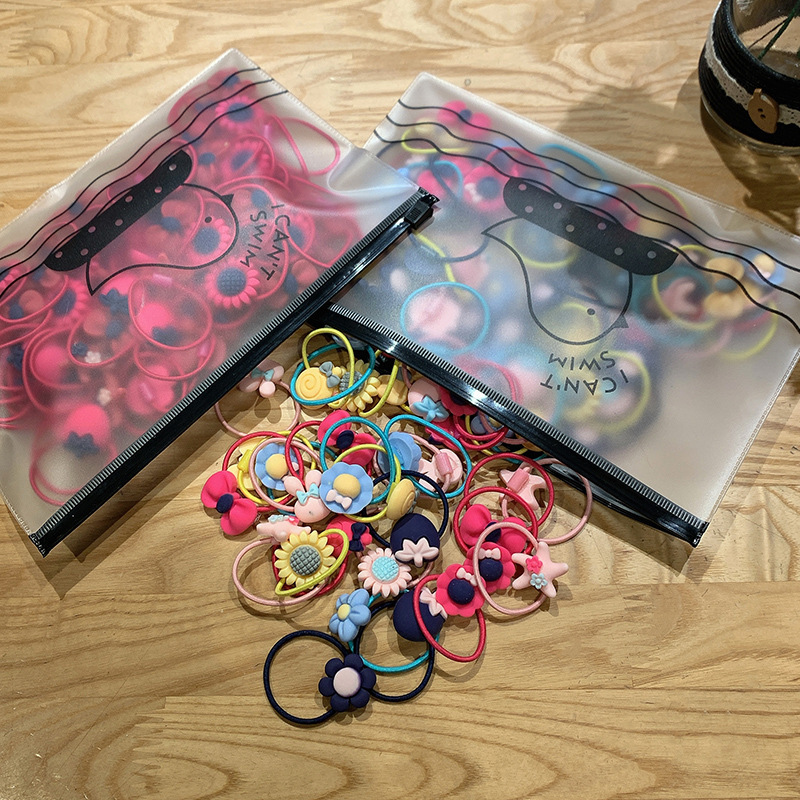 Korean girl hair accessories that don't damage hair, cute baby hair bands, fruit hair ties, and hair bands for little girls are selling well Item Picture