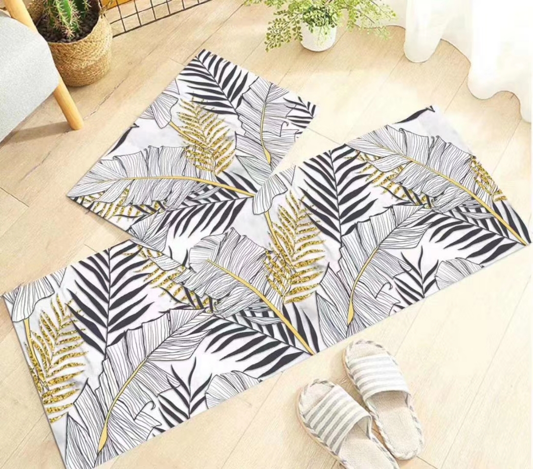 Leather kitchen floor MATS