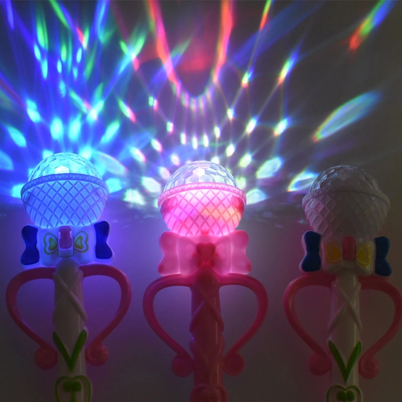 Street stall supplies: Vases, fairy wands, hot-selling children's flashing magic wands, projectors, little magic wands, wholesale of children's toys full figure