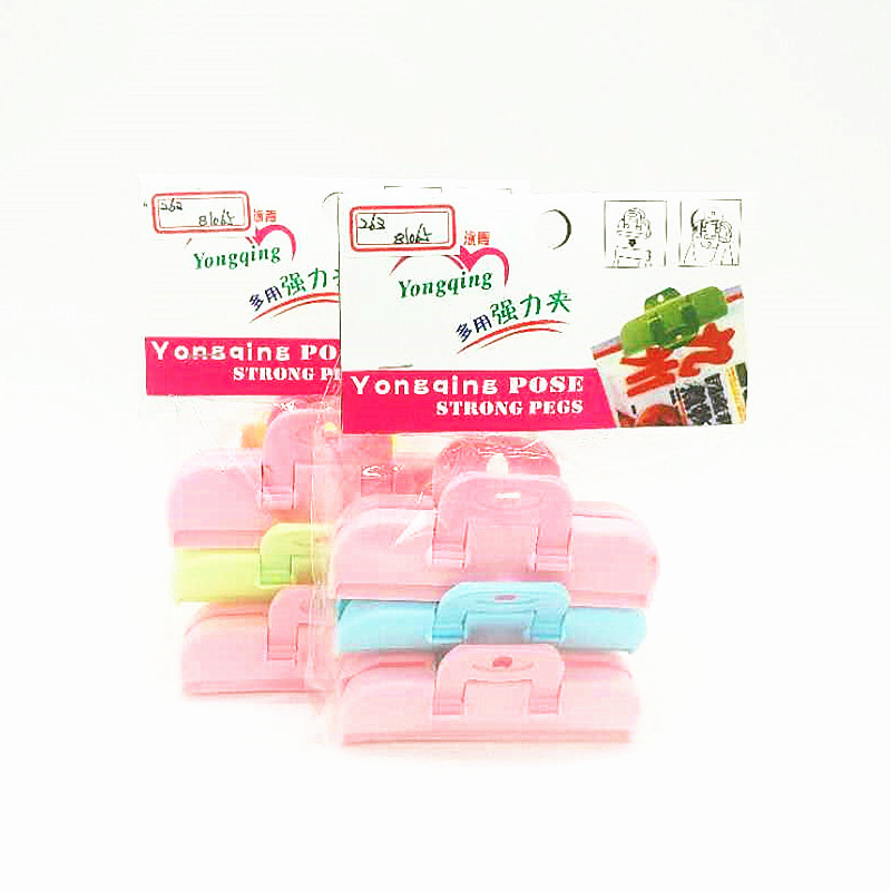 Sunshine Department Store's strong sealing clip, food bag, snack sealing clip, food moisture-proof and fresh-keeping clip, sealing clip Specification image