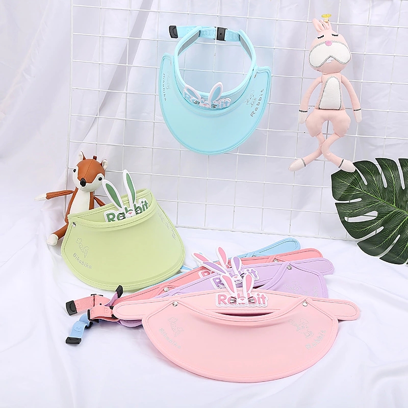Children's wide-brimmed open-top hats, summer sun protection hats for boys and girls, cool hats, cartoon hats for babies and toddlers, sun and beach hats Application Scenario