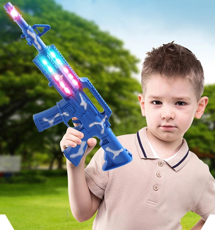 Children's electric toys, gunshots, light simulation boys' toys, night market girls' glowing children's street stalls, best-selling wholesale Application Scenario