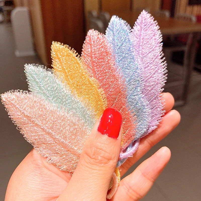 New ins shiny leaf hair clips, top clips, headwear, women's bangs clips, bb clips, side clips, hair accessories wholesale full figure