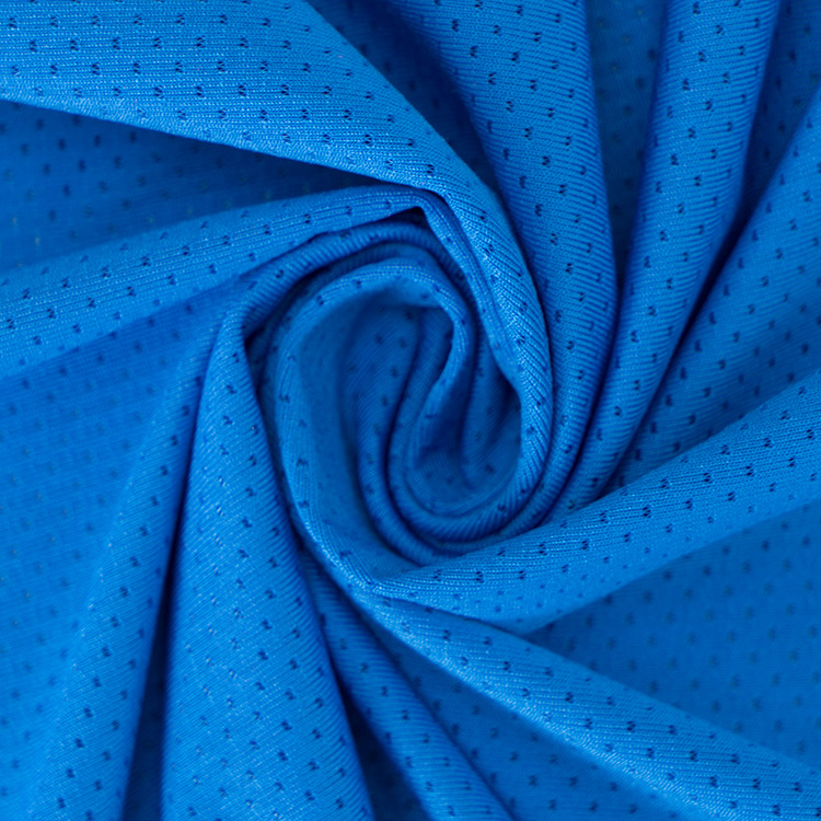 Polyester spandex butterfly mesh fabric moisture-absorbing, sweat-wicking and breathable T-shirt and sportswear butterfly mesh fabric details Picture
