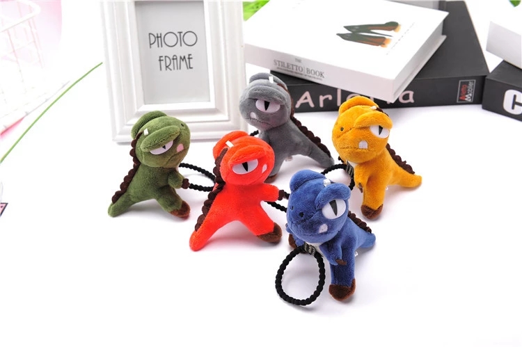Cross-border bestsellers from street stalls: three-color dinosaur headbands, hair ties, hair rings, Tyrannosaurus rex figurines, headwear accessories full figure