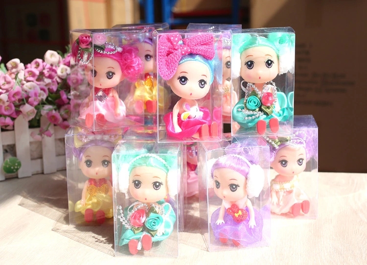 New cartoon big-headed dolls with movable joints, wedding dress dolls, and 6 cartoon princess toys are selling well at the street stall full figure