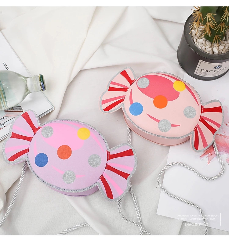 Wholesale of popular night market and street stall bags, cartoon and cute candies, children's crossbody bags, toddler snacks, toys and accessory bags details Picture