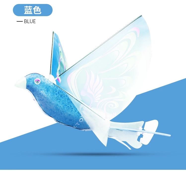 Factory direct sales of remote-controlled luminous electric new and unique children's toys, Lu Ban Bird. The new free flying bird is selling well at the street stall Item Picture
