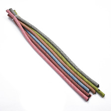 供应各种花纹涤纶绳 麻哈哈圆绳 宠物带涤纶圆绳 粗细颜色可定制