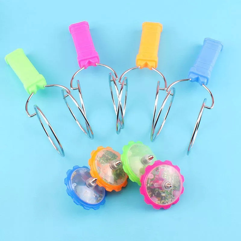 The night market stalls are selling best-selling new products such as magic gyroscopes, luminous track gyroscopes, children's toys, yo-yos and yo-yos Application Scenario