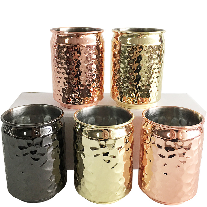 New 304 stainless steel cola cups, easy-pull cans, beer mugs, factory direct supply, customizable creative cola cans available details Picture