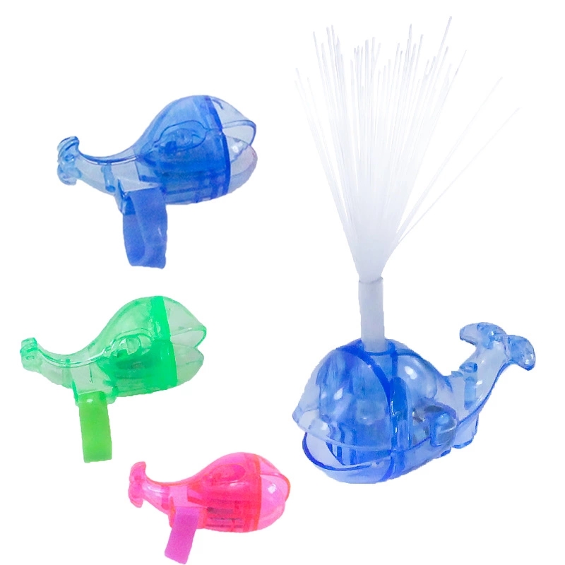 Whale Fiber optic Finger Light, 5CM individual packaging, exquisite enhanced version, boys' and girls' LED light, children's luminous toy Item Picture