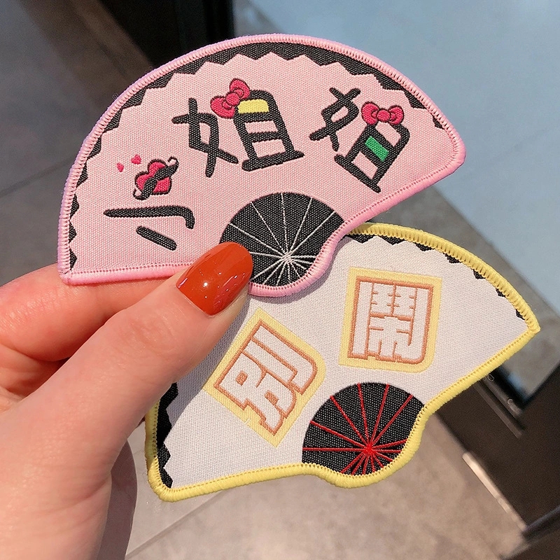 Korean InS-style creative and fun bangs posts, funny fan posts, cute text snippet posts, Velcro hair accessories Item Picture