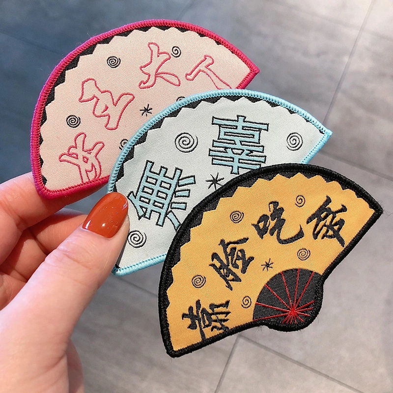 Korean InS-style creative and fun bangs posts, funny fan posts, cute text snippet posts, Velcro hair accessories Application Scenario