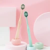 Japanese plain wide-head toothbrush macaron single tube soft bristle Japanese adult soft bristle toothbrush export customized wholesale Specification image