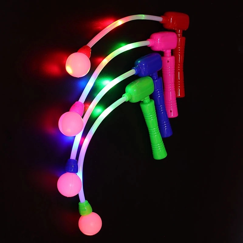 The 2022 new creative children's toys, such as the glowing rotating stick, the music swinging stick, the colorful light, and the flashing stick, are selling well at street stalls details Picture