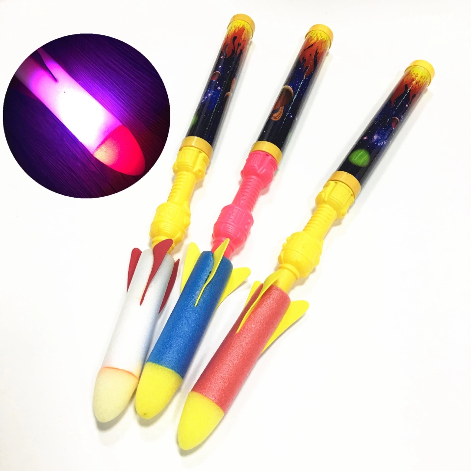 【 Upgraded Version 】81 cm eva rocket Launcher that emits light and sound and can be launched into the sky Cannon Park Square is selling well details Picture