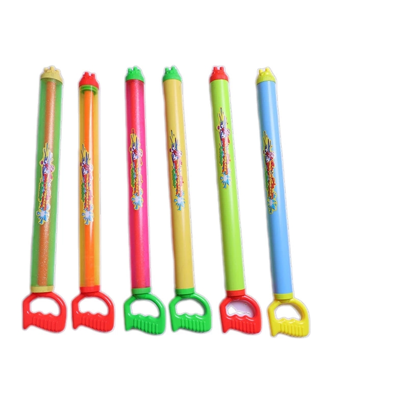 The new product, the 62CM five-hole single-tube water pumping gun, which is sold directly by the manufacturer and a bestseller, is a summer water play toy for children details Picture