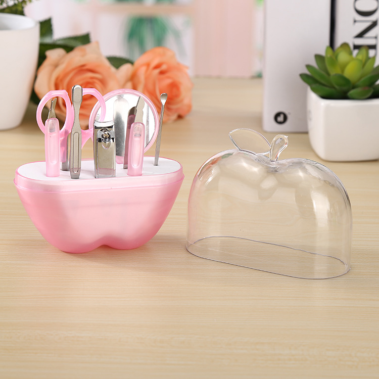 Nail art set 8-piece set, nail clippers, nail clippers, nail knives 8-piece set, beauty tools factory direct sales Specification image