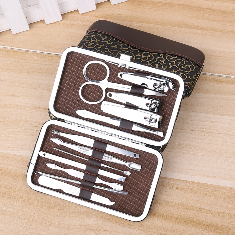 12-piece nail clipper set, multi-functional nail care and beauty tool set, gift nail clippers, custom logo details Picture