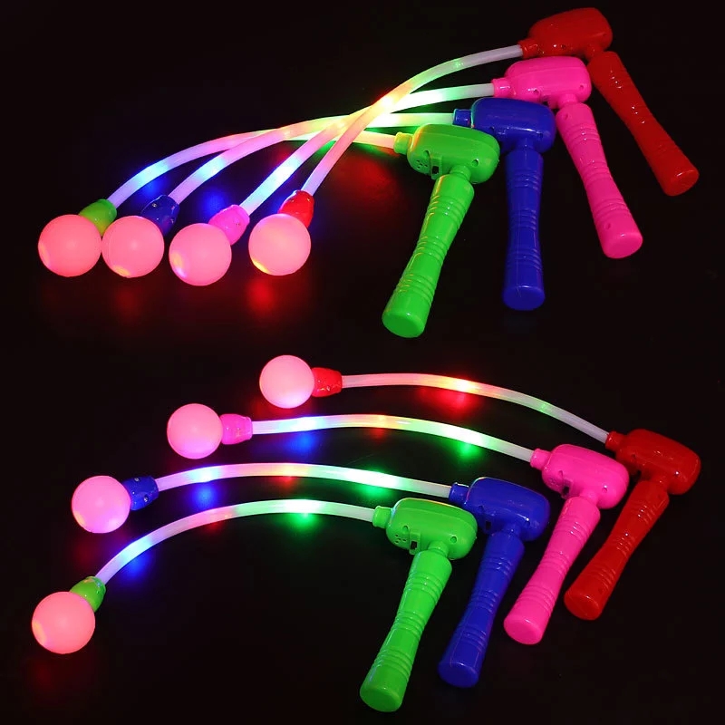 The 2022 new creative children's toys, such as the glowing rotating stick, the music swinging stick, the colorful light, and the flashing stick, are selling well at street stalls Item Picture