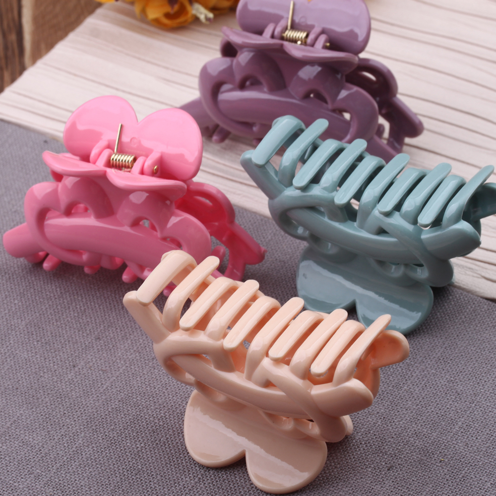 2-yuan store accessories, bath clips, large, medium and small size grabbers, shower hair clips, Korean hair accessories, acrylic bath details Picture