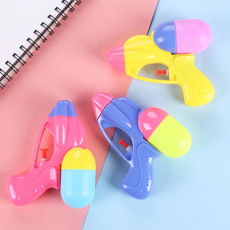 Candy-colored water guns, children's water play toys, water guns for beach bathing and rafting, parent-child interactive water gun toys wholesale h details Picture